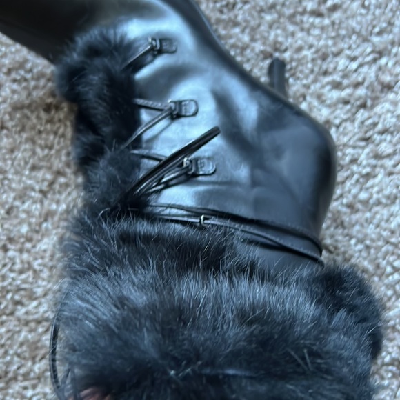 Enzo Angiolini Leather black boots in size 9M - Picture 8 of 10